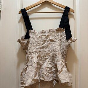 Club Monaco Peplum Top